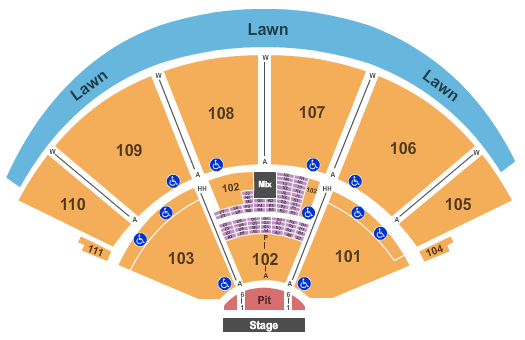 Cynthia Woods Mitchell Pavilion Josh Groban Seating Chart